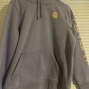 Carrhart hoodie size L light purple